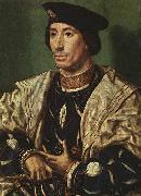 Portrait of Baudouin of Burgundy a Jan Gossaert Mabuse